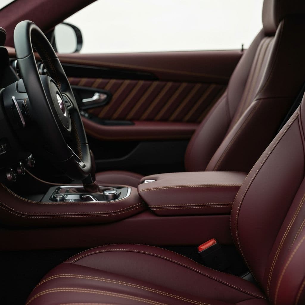 Premium wrapped interior and finish detail example